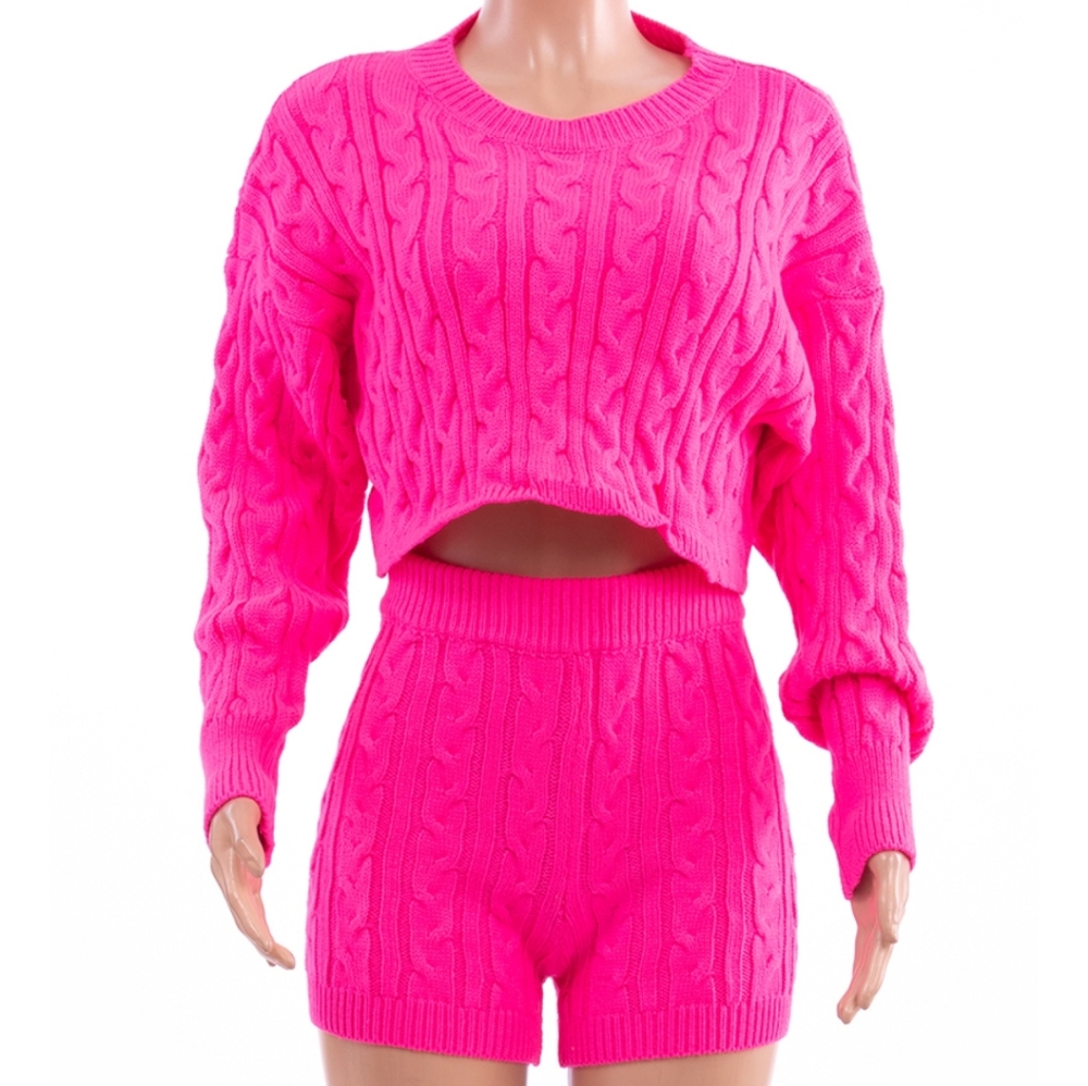Knit set Size Large In Pink - Picture 5 of 8